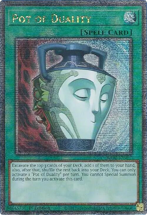 Pot of Duality (Quarter Century Secret Rare) [RA02-EN057] Quarter Century Secret Rare