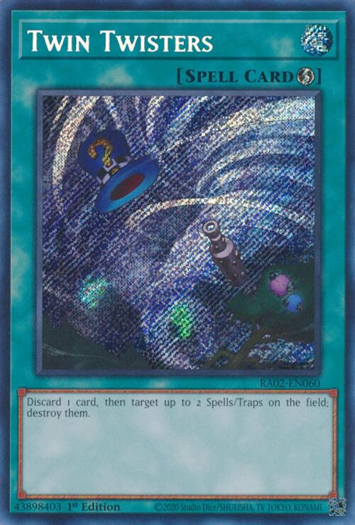 Twin Twisters (Secret Rare) [RA02-EN060] Secret Rare