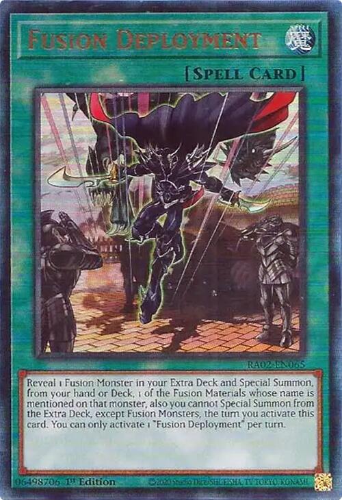 Fusion Deployment (PUR) [RA02-EN065] Prismatic Ultimate Rare