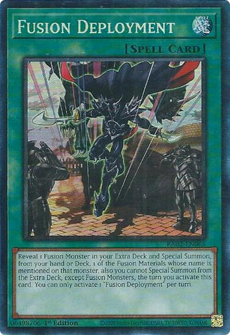 Fusion Deployment (PCR) [RA02-EN065] Prismatic Collector's Rare