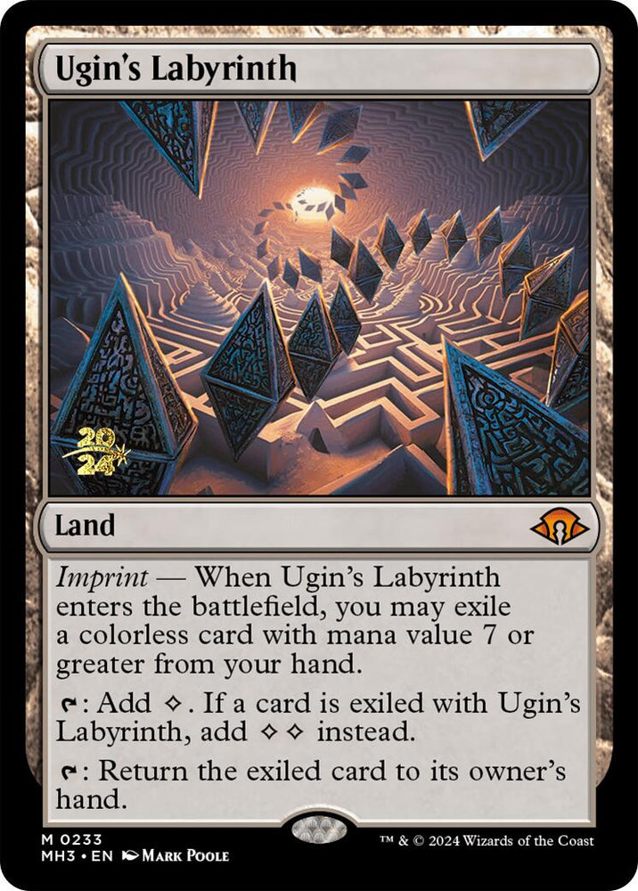 Ugin's Labyrinth [Modern Horizons 3 Prerelease Promos]
