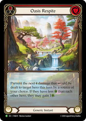 Oasis Respite [UPR221] (Promo)  Rainbow Foil