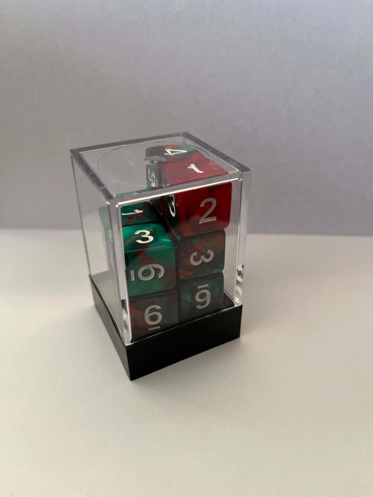 16mm Clear D6 x 10 (Mixed Colours)