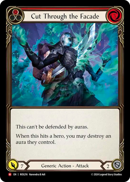 Cut Through the Facade [ROS216] (Rosetta)  Rainbow Foil