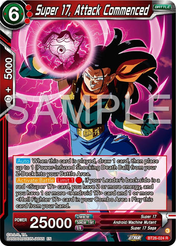 Super 17, Attack Commenced (BT26-024) [Ultimate Advent]