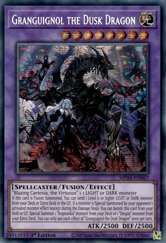 Granguignol the Dusk Dragon [MP24-EN067] Prismatic Secret Rare