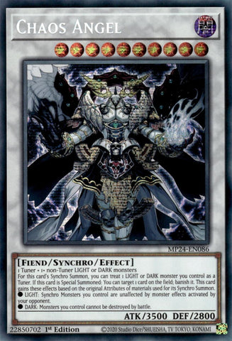 Chaos Angel [MP24-EN086] Prismatic Secret Rare