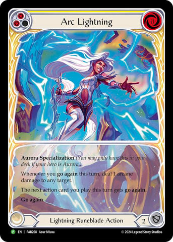 Arc Lightning (Extended Art) - FAB268 [FAB268] (Promo)  Rainbow Foil