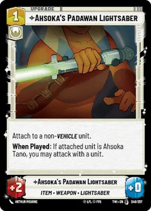 Ahsoka's Padawan Lightsaber (248/257) [Twilight of the Republic]