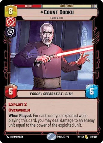 Count Dooku - Fallen Jedi (138/257) [Twilight of the Republic]