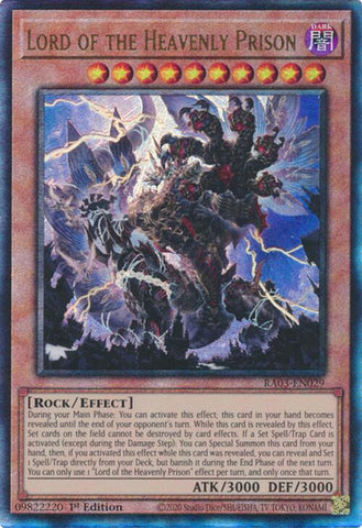 Lord of the Heavenly Prison (UTR) [RA03-EN029] Prismatic Ultimate Rare