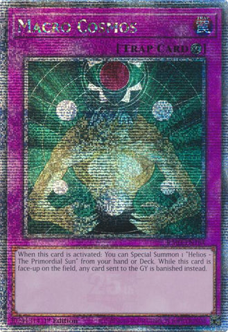 Macro Cosmos (Quarter Century Secret Rare) [RA03-EN164] Quarter Century Secret Rare