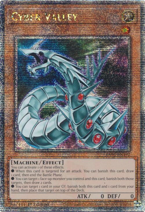 Cyber Valley (Quarter Century Secret Rare) [RA03-EN192] Quarter Century Secret Rare