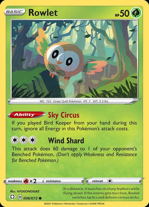 6-rowlet