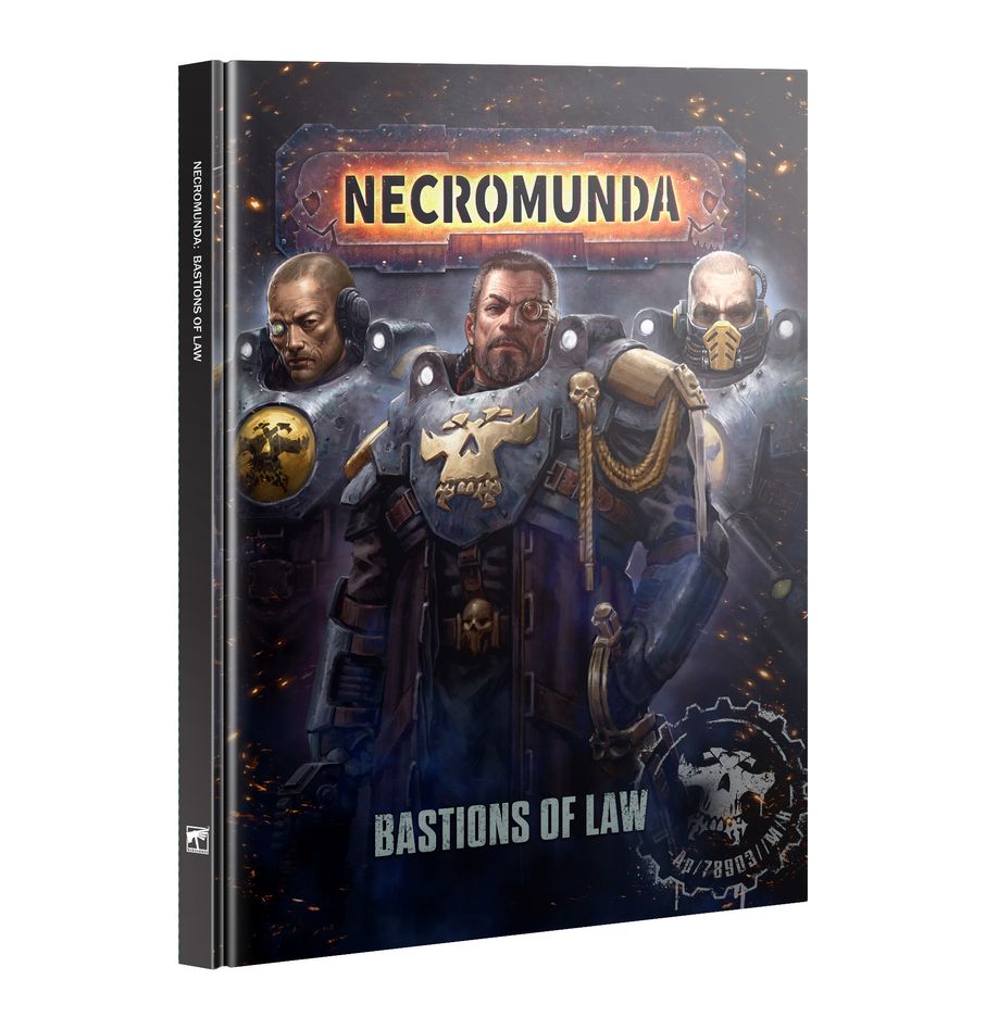 NECROMUNDA: BASTIONS OF LAW RULE BOOK (Pre-Order)