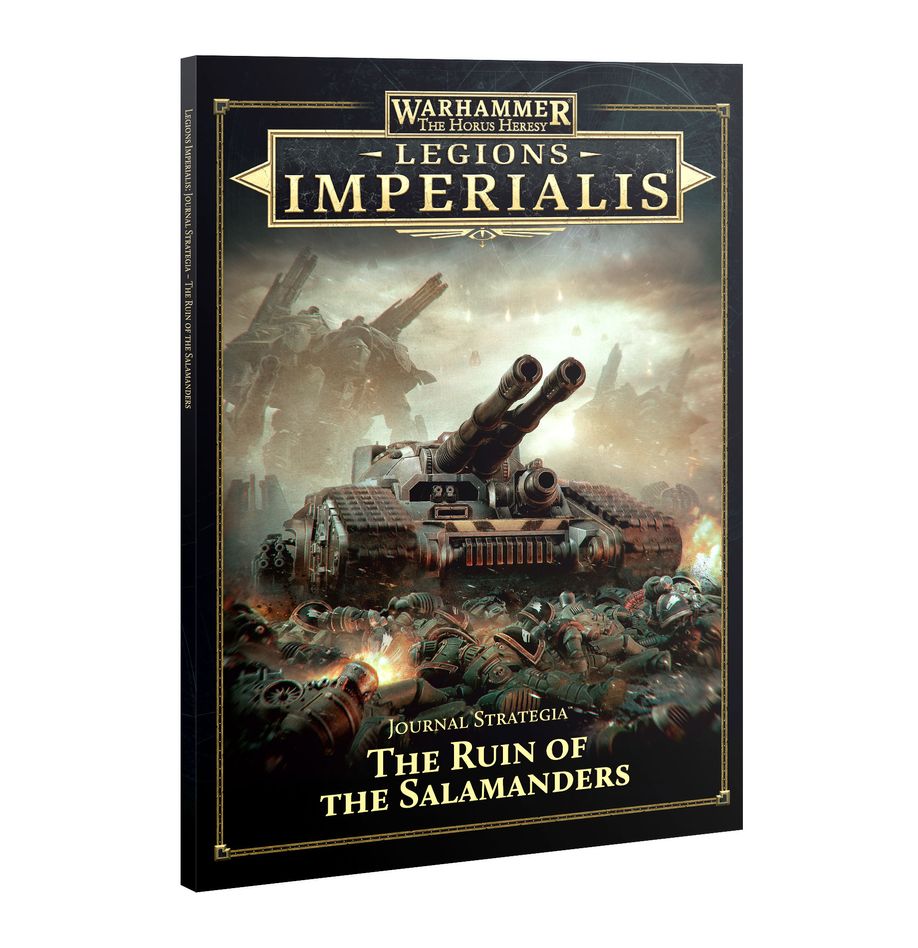 LEGION IMPERIALIS: JOURNAL STRATEGIA: RUIN OF THE SALAMANDERS (Pre-Order)
