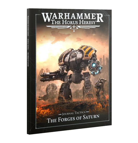 HORUS HERESY: JOURNAL TACTICA: THE FORGES OF SATURN (Pre-Order)