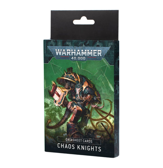 DATASHEET CARDS: CHAOS KNIGHTS (ENG) (Pre-Order)