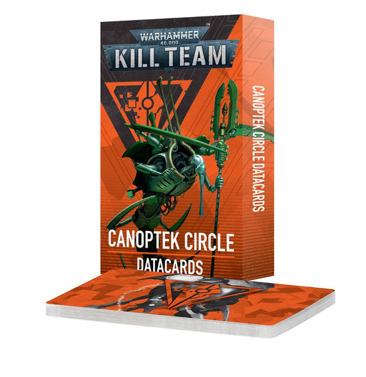 KILL TEAM  DATACARDS: CANOPTEK CIRCLE (ENG) (Pre-Order)