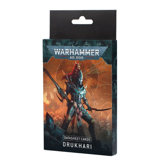 DATASHEET CARDS: DRUKHARI (ENGLISH) (Pre-Order)