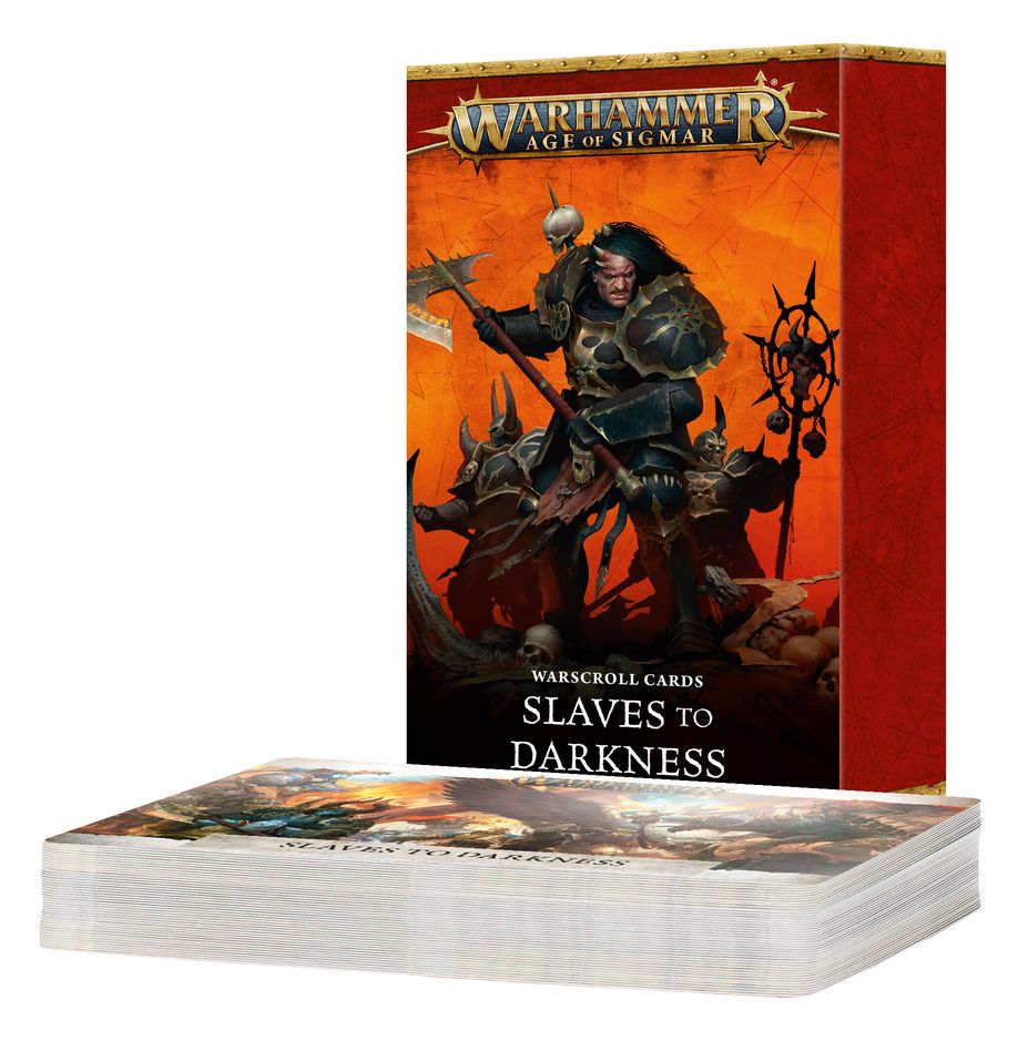 WARSCROLL CARD: SLAVES TO DARKNESS (ENG) (EL)