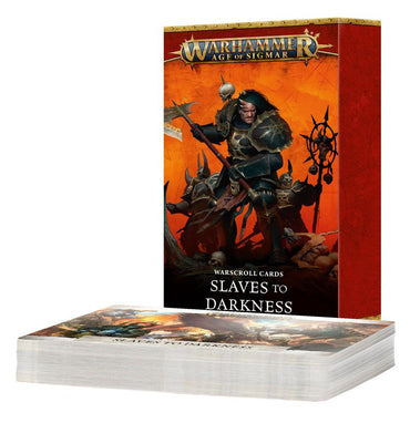 WARSCROLL CARD: SLAVES TO DARKNESS (ENG) (Pre-Order)