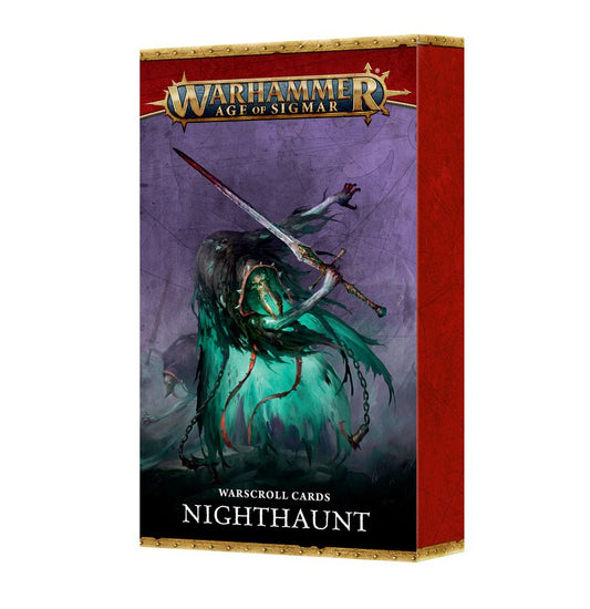 WARSCROLL CARDS: NIGHTHAUNT (ENGLISH) (Pre-Order)