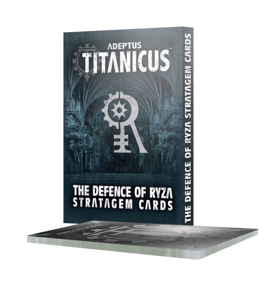 ADEPTUS TITANICUS: THE DEFENCE OF RYZA STRATAGEM CARDS
