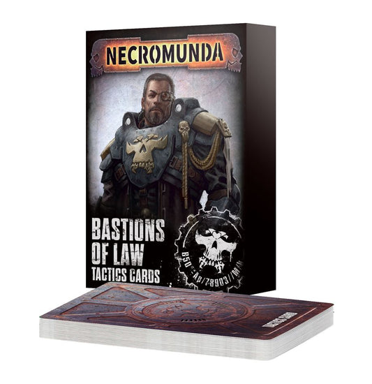 NECROMUNDA: BASTIONS OF LAW TACTICS CARDS (Pre-Order)