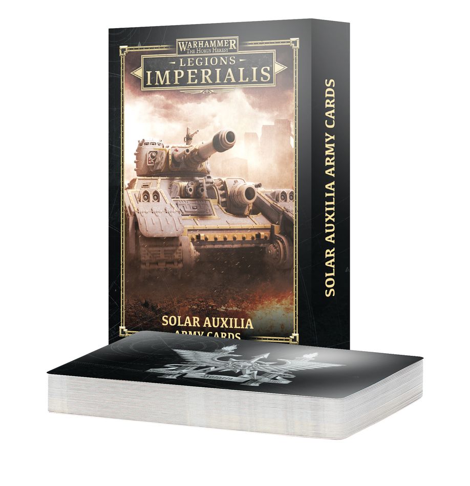 Legions Imperialis: Solar Auxilia Army Cards Pack (D)