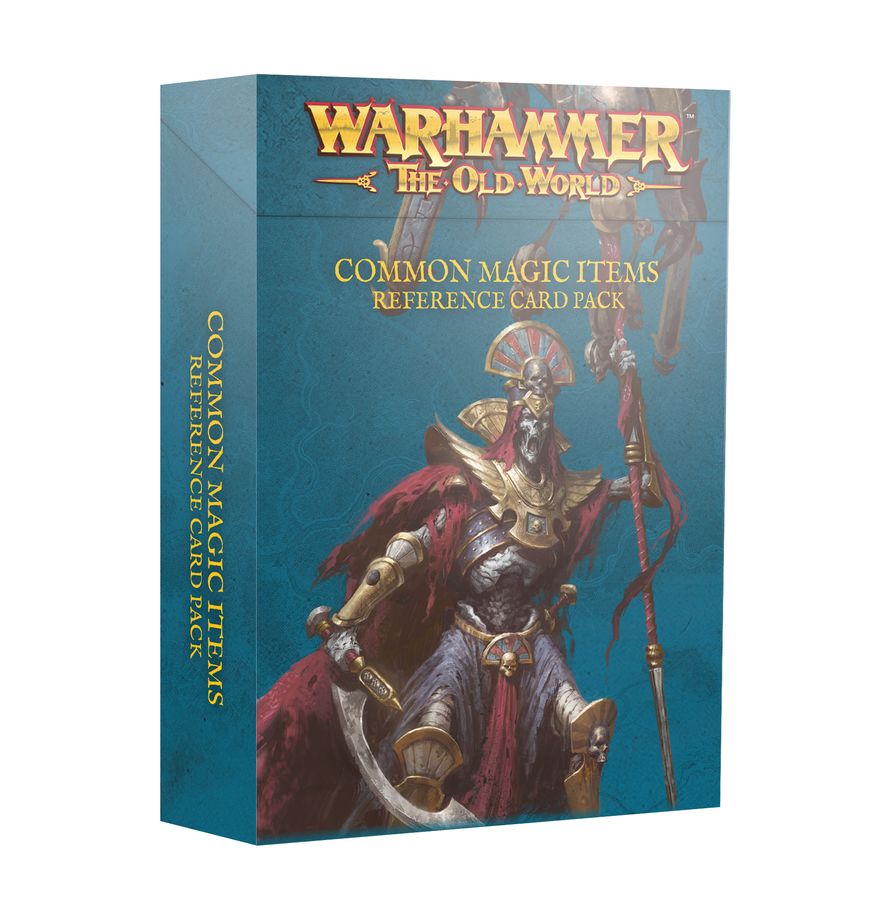 THE OLD WORLD: COMMON MAGIC ITEMS REFERENCE CARD PACK (D)