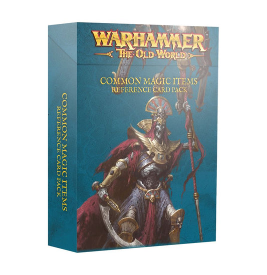 THE OLD WORLD: COMMON MAGIC ITEMS REFERENCE CARD PACK (D)