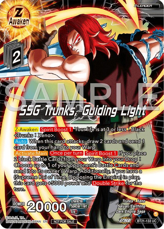 SSG Trunks, Guiding Light (Championship 2024 Finals Zenkai Pack) (BT21-133) [Tournament Promotion Cards]