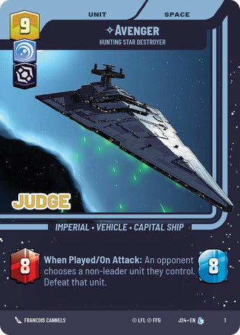 Avenger - Hunting Star Destroyer (1) [Judge Promos]