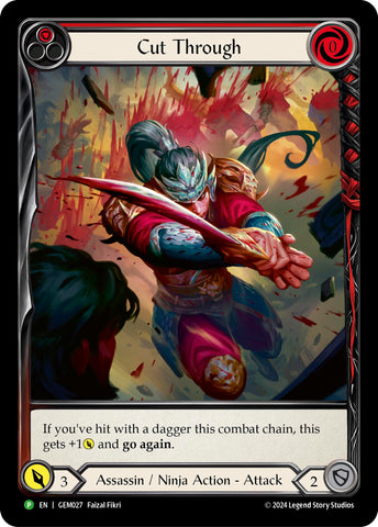 Cut Through (Red) [GEM027] (GEM Pack 1)  Rainbow Foil