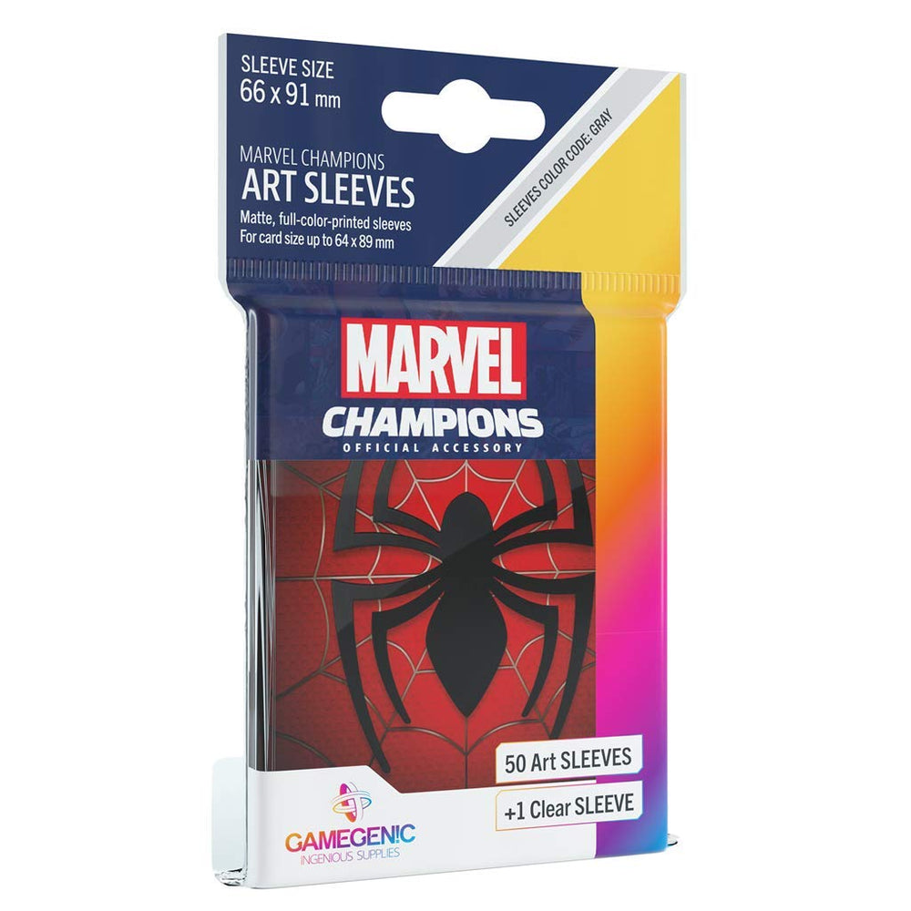 Marvel Champions Art Sleeves- Spider-Man (50 ct.)