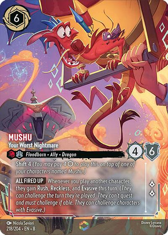 Mushu - Your Worst Nightmare (Enchanted) (218/204) [Reign of Jafar]