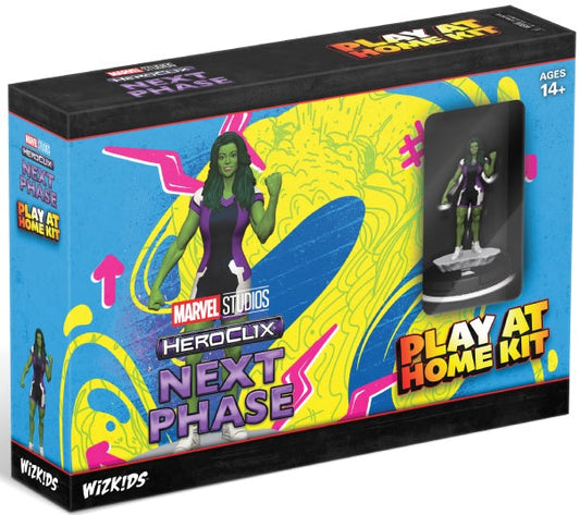 Marvel Studios Next Phase Play at Home Kit She-Hulk: Marvel HeroClix