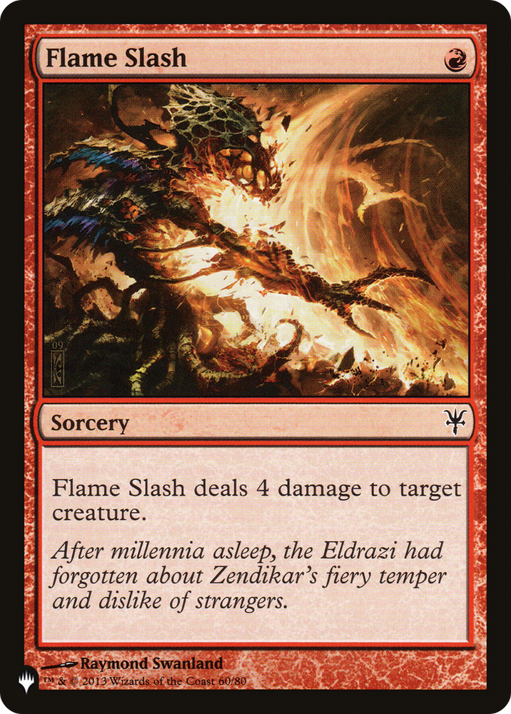 Flame Slash [The List]