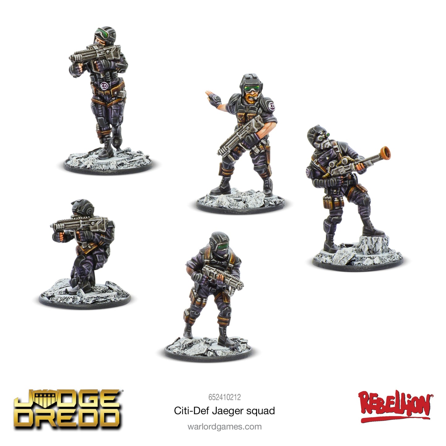 Judge Dredd: Citi-Def Jaeger squad