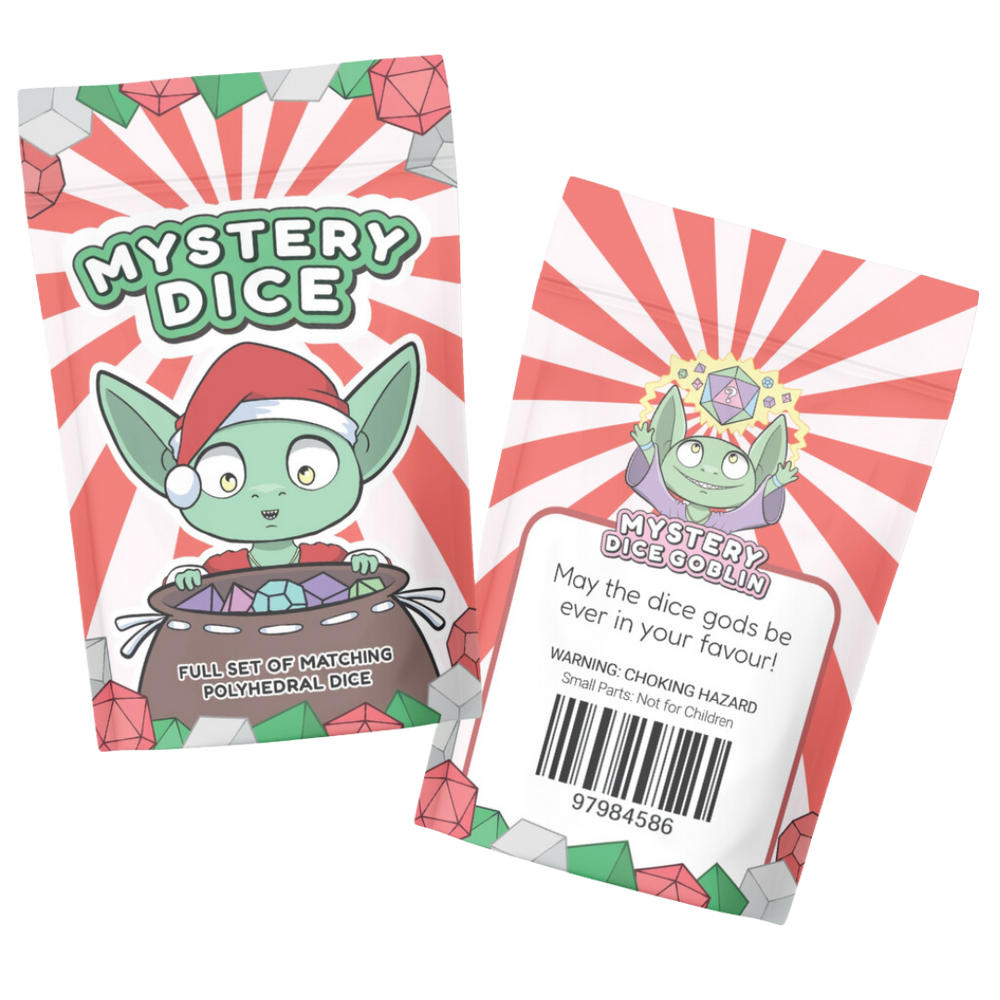 Merry Mystery Bags - Mystery Dice Set - Mystery Dice Goblin
