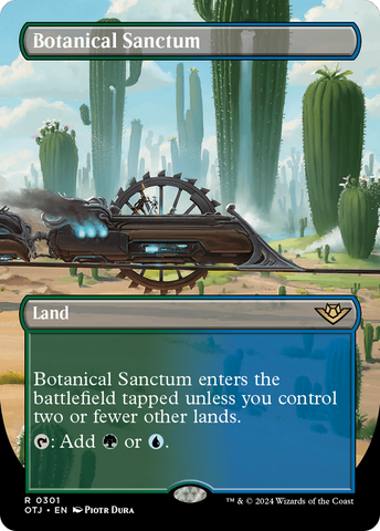 Botanical Sanctum (Borderless) [Outlaws of Thunder Junction]