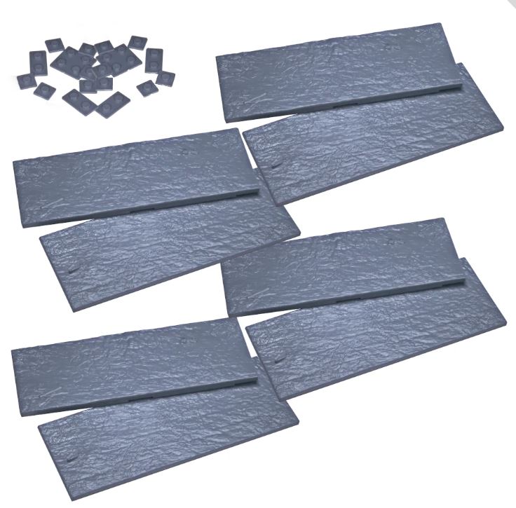 Kings of War Modular Plastic Base Set (100x40) x 8