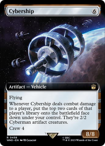 Cybership (Extended Art) [Doctor Who]