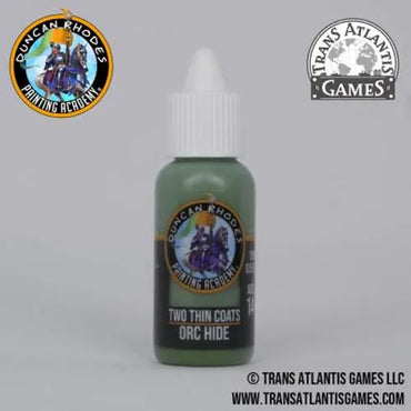 Two Thin Coats Orc Hide 15ml Paint Duncan Rhodes Painting Academy