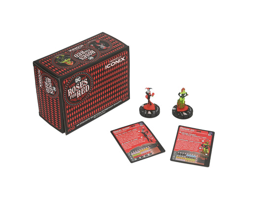 DC HeroClix Iconix: Harley Quinn Roses for Red (Pre-Order)