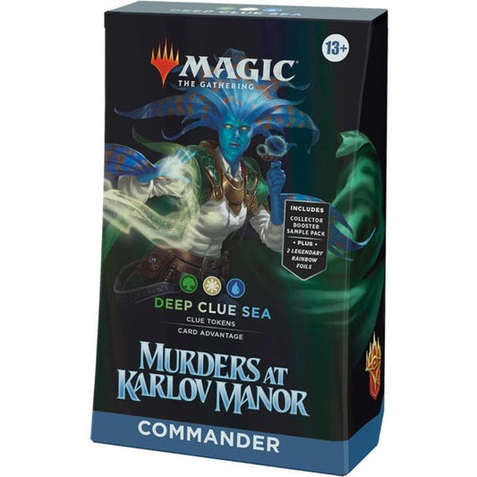 MTG: Murders at Karlov Manor Commander Deck Display Deep Clue Sea