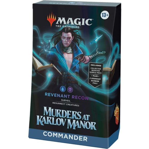 MTG: Murders at Karlov Manor Commander Deck Display Revenant Recon