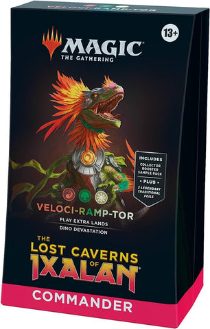 Magic the Gathering : The Lost Caverns of Ixalan Commander Deck Veloci-Ramp-Tor