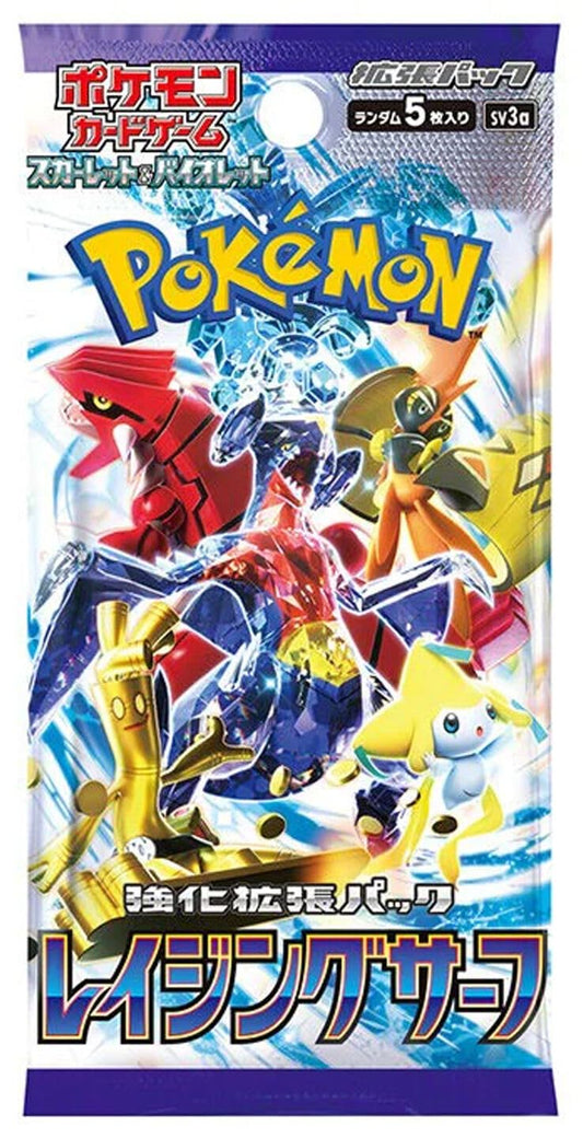 Japanese Pokemon TCG Raging Surf sv3a Booster Pack